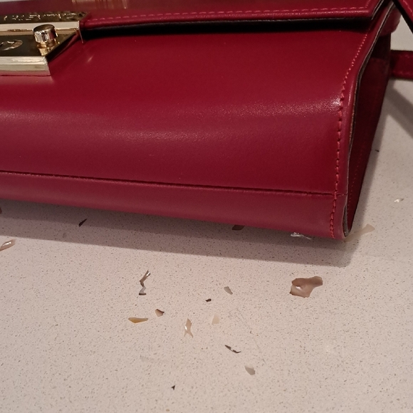 NWOT Valentino Red Leather Bag - Picture 5 of 11